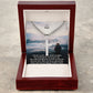 To My Dad, I Thank You For Your Good Example, For Teaching Me Not To Give Up, For Understanding Me & For Giving Me All Your Love - Happy Father's Day! - Cuban Chain with Artisan Cross Necklace - Gift for Dad