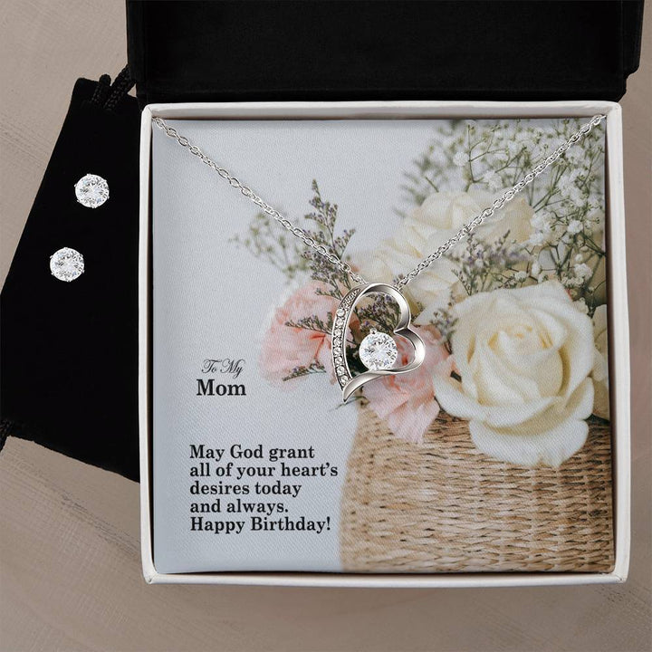 To My Mom, May God Grant All Of Your Heart&