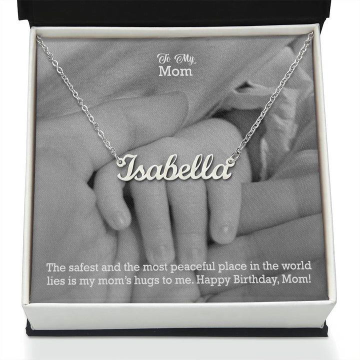 To My Mom, The Safest &amp; The Most Peaceful Place In The World Lies Is My Mom&