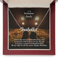 To My Soulmate, You're The Mirror That Reflects My Love In Torrents & To Have You By My Side Is To Have A Source Of Abundant Love - Happy Birthday - Custom Name Necklace with Message Card - Gift for Soulmate