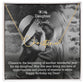To My Daughter, May This Year Bring You Tons Of Opportunities & Plenty Of Reasons To Smile - Happy Birthday - Signature Name Necklace with Message Card - Gift for Daughter
