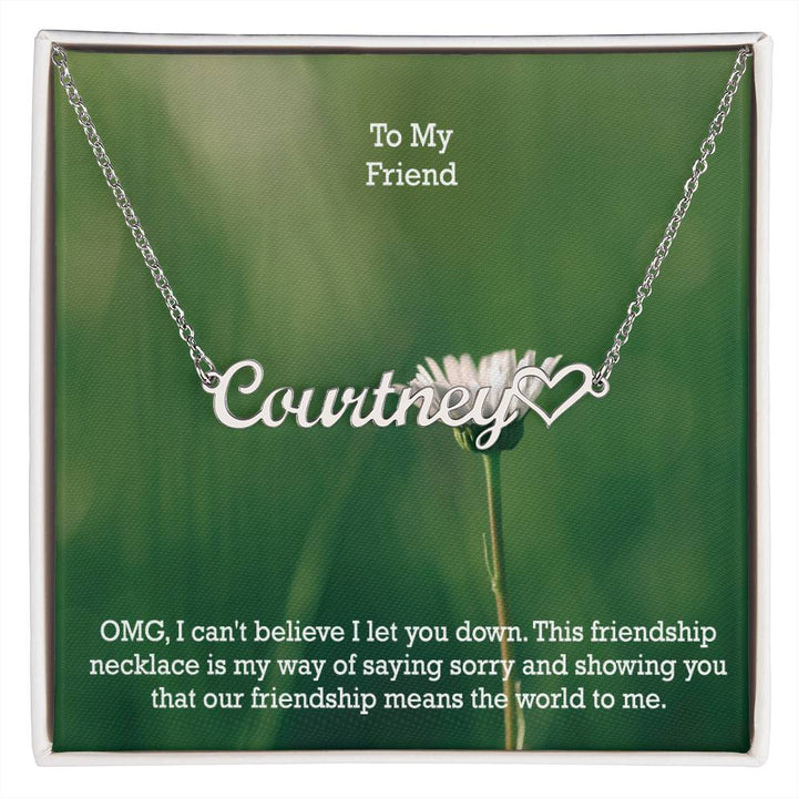 To My Friend, OMG, I Can&