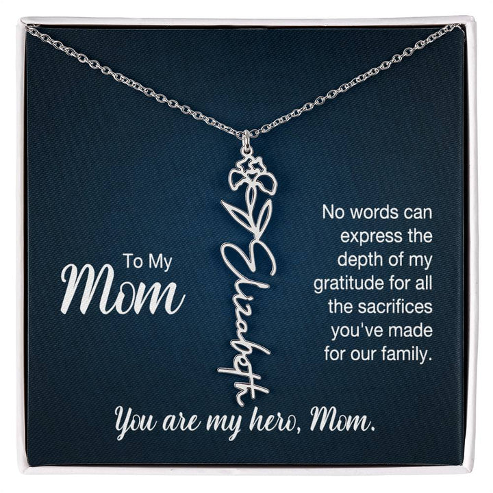 To My Mom, No Words Can Express The Depth Of My Gratitude For All The Sacrifices You&