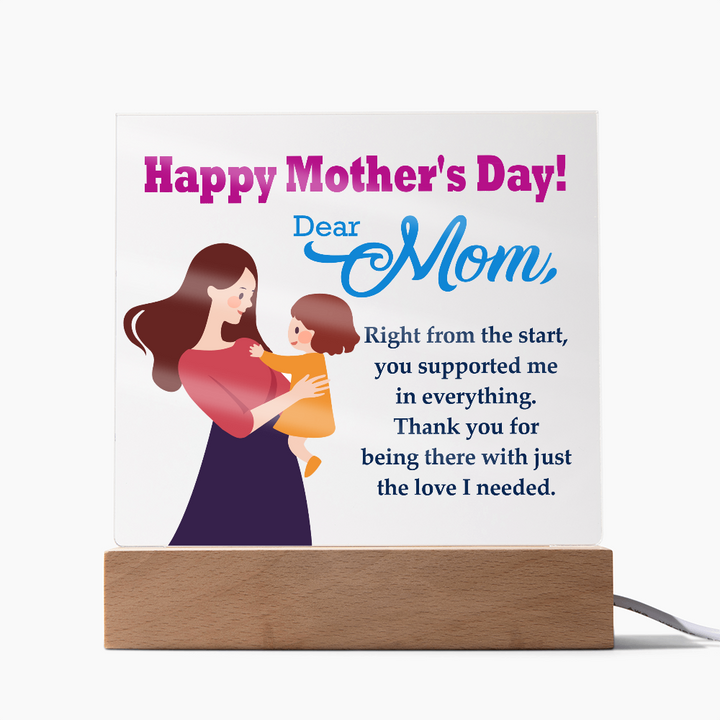 Dear Mom, Happy Mother&