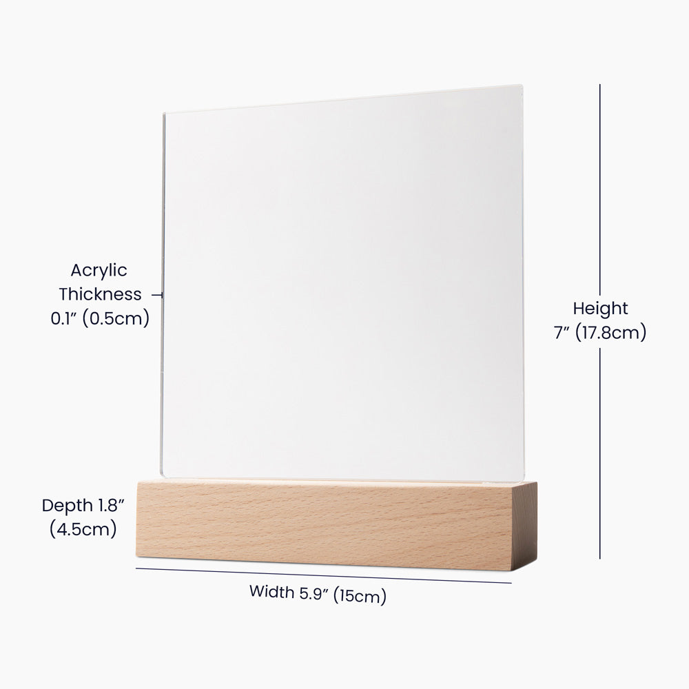 Bingo BFFS Acrylic Square Plaque – Gift for Her - Gift for Him