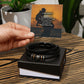 To My Husband, You're A Great Father, A Greater Husband, & A Great Man - Happy Father's Day - Men's "Love You Forever" Bracelet - Gift for Husband