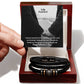 To My Husband, I Always Thank God For Blessing Me With Such An Amazing Husband Like You - Happy Valentine's Day - Love You Forever Bracelet - Gift for Husband