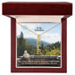 To My Grandma, I Am Blessed To Have A Grandmother Like You - Multi Vertical Name Necklace with Message Card - Gift for Grandma