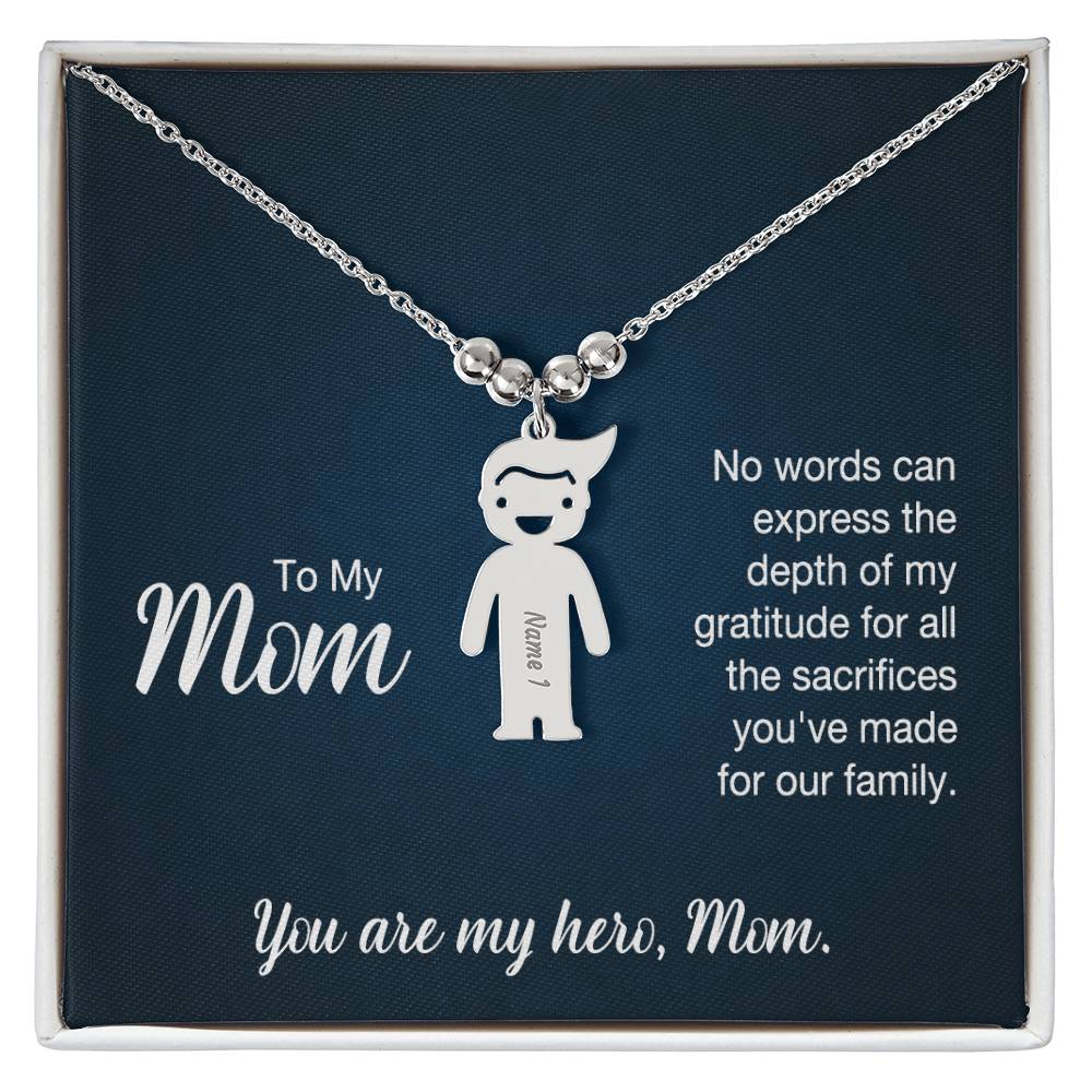 To My Mom, No Words Can Express The Depth Of My Gratitude For All The Sacrifices You&