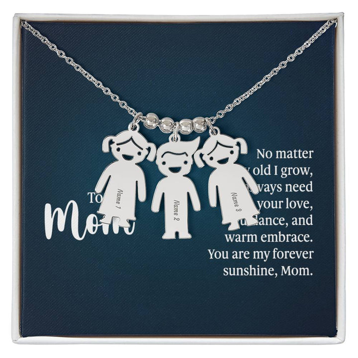 To My Mom, No Matter How Old I Grow, I&