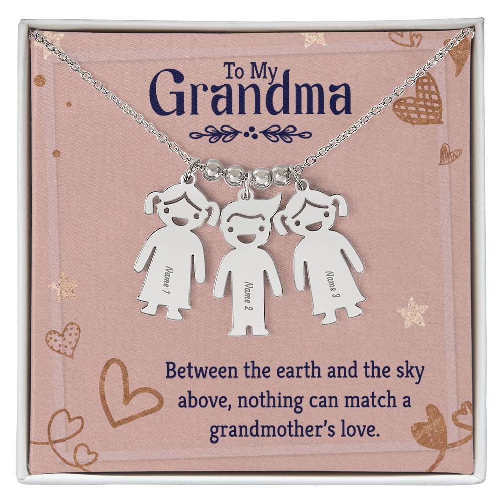 To My Grandma, Between The Earth &amp; The Sky Above, Nothing Can Match A Grandmother&