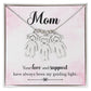 Mom, Your Love & Support Have Always Been My Guiding Light - Kid Charm Necklace (w/MC) - Gift for Mom