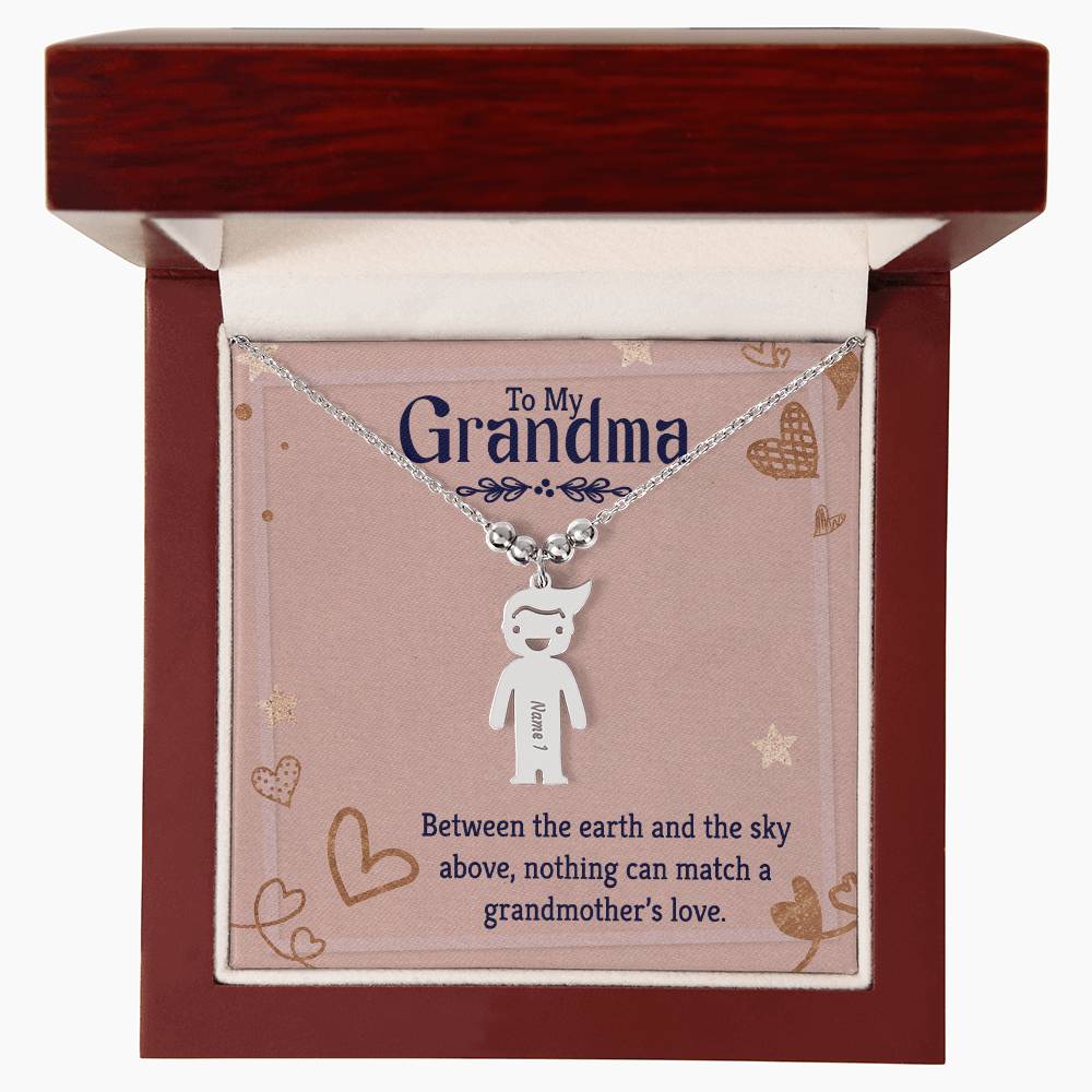 To My Grandma, Between The Earth &amp; The Sky Above, Nothing Can Match A Grandmother&