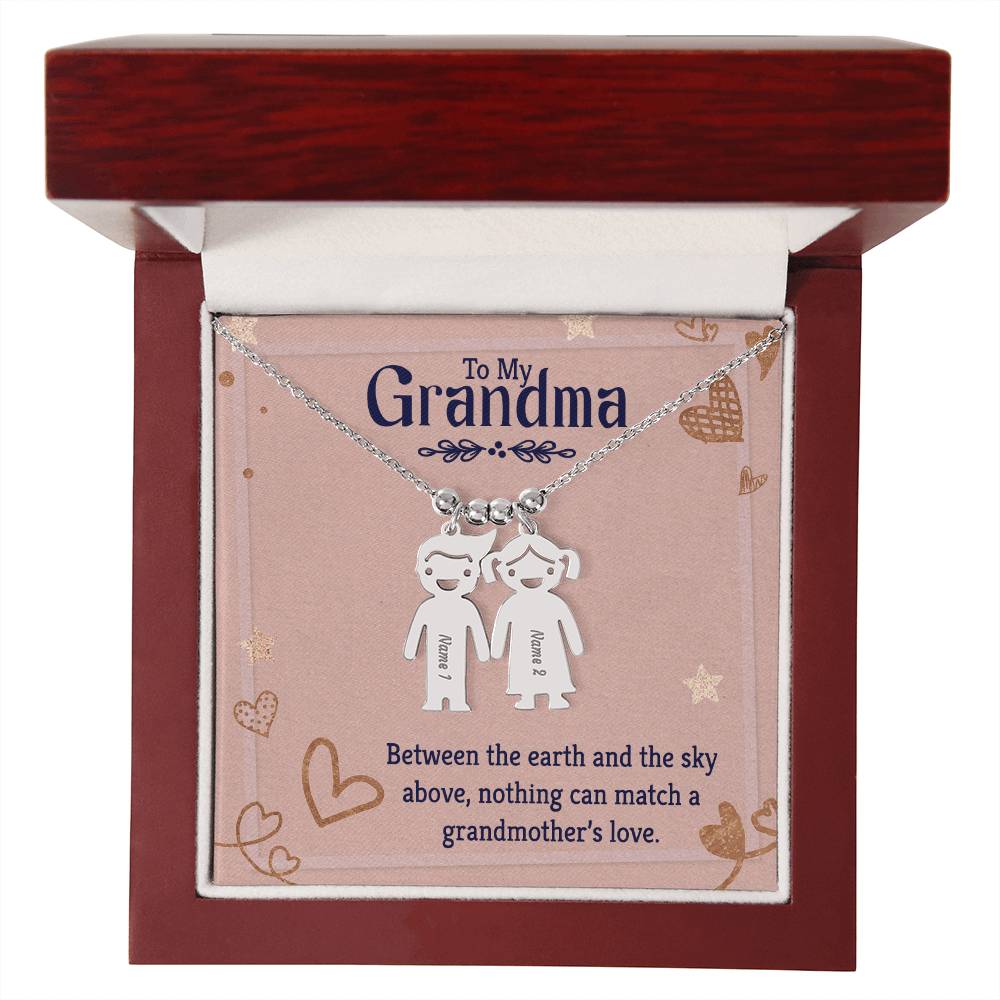 To My Grandma, Between The Earth &amp; The Sky Above, Nothing Can Match A Grandmother&