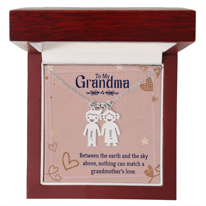 To My Grandma, Between The Earth &amp; The Sky Above, Nothing Can Match A Grandmother&