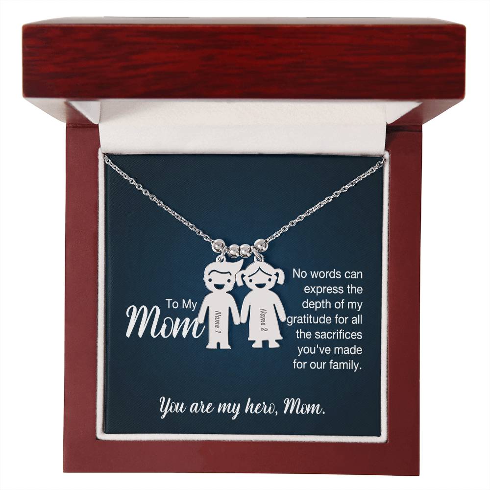 To My Mom, No Words Can Express The Depth Of My Gratitude For All The Sacrifices You&