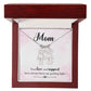 Mom, Your Love & Support Have Always Been My Guiding Light - Kid Charm Necklace (w/MC) - Gift for Mom
