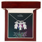 To My Grandma, Thank You For Your Stories And Memories, I Cherish The Time We Spend Together - Kid Charm Necklace (w/MC) - Gift for Grandma