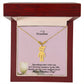 To My Grandma, Spending Time With You Is A Favorite Memory In My Life, Thank You For Your Endless Love! - Kid Charm Necklace (w/MC) - Gift for Grandma