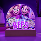 Bingo BFFS 2 - Acrylic Dome Plaque - Gift for Her