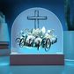 Child Of God - Printed Dome Acrylic Plaque - Gift for Her
