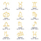 To My Beautiful Daughter Leo, Always Remember, You Are Braver Than You Believe  - Zodiac Symbol Necklace - Gift for Daughter