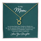 To My Mom Taurus, I Love You, Mom - I Really Do! - Zodiac Symbol Necklace - Gift for Mom