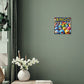 Bingo 1 - High Gloss Metal Art Print (1:1) - Gift for Her - Gift for Him
