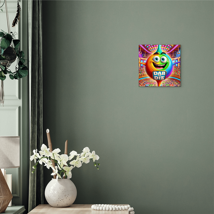 Dab Or Die Metal Art Print – Gift for Her - Gift for Him