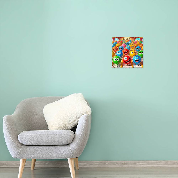 Bingo – High Gloss Metal Art Print – Gift for Her – Gift for Him