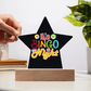 It's Bingo Night - Acrylic Star Plaque - Gift for Her - Gift for Him