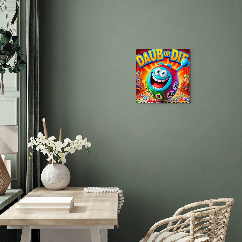 Dab Or Die 03 - High Gloss Metal Art Print (1:1) - Gift for Her - Gift for Him