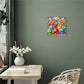 Bingo 2 - High Gloss Metal Art Print (1:1) - Gift for Her - Gift for Him