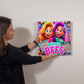 Bingo BFFS 2 - High Gloss Metal Art Print (1:1) - Gift for Her