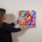 Bingo BFFS 1 - High Gloss Metal Art Print (1:1) - Gift for Her - Gift for Him