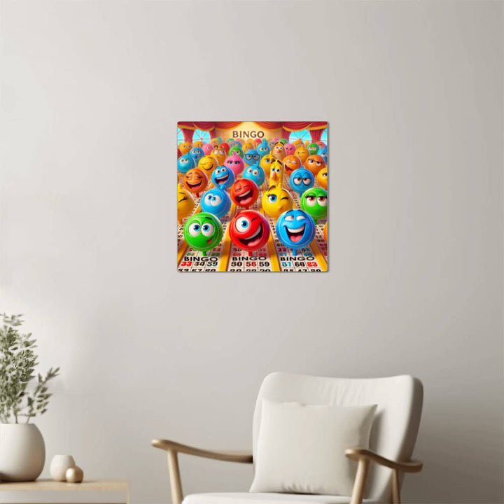 Bingo – High Gloss Metal Art Print – Gift for Her – Gift for Him