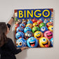 Bingo 1 - High Gloss Metal Art Print (1:1) - Gift for Her - Gift for Him