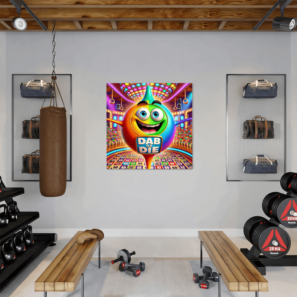 Dab Or Die 02 - High Gloss Metal Art Print (1:1) - Gift for Her - Gift for Him