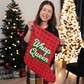 Wrap Queen - Giant Holiday Stocking - Gift for Her