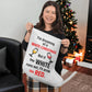 I'm Dreaming Of A White Christmas - Giant Holiday Stocking - Gift for Her - Gift for Him