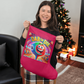 Dab Or Die 01 - Giant Holiday Stocking - Gift for Her - Gift for Him