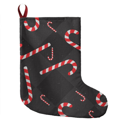 Candy Canes - Giant Holiday Stocking - Gift for Her - Gift for Him
