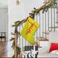 Faith (Red) - Giant Holiday Stocking (Yellow) - Gift for Her - Gift for Him
