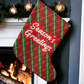 Season's Greetings - Giant Holiday Stocking - Gift for Her - Gift for Him
