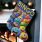 BINGO - Giant Holiday Stocking - Gift for Her - Gift for Him