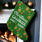 Christmas Calories Don't Count - Giant Holiday Stocking - Gift for Her - Gift for Him