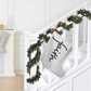 Faith (Black) - Giant Holiday Stocking - Gift for Her - Gift for Him