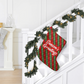 Season's Greetings - Giant Holiday Stocking - Gift for Her - Gift for Him