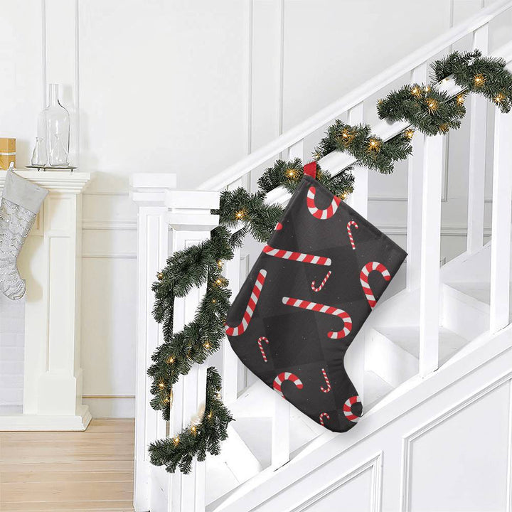 Candy Canes Giant Holiday Stocking – Gift for Her - Gift for Him