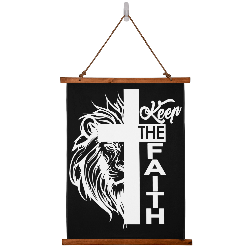 Keep The Faith Wall Tapestry – Gift for Her - Gift for Him